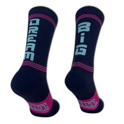 LCTT Lange Sportsocken für Rennrad, MTB, Laufen und Crossfit für Männer und Frauen, Spaß und Farbenfroh für Wandern, Laufen, Fitnessstudio - Technische Kompressionssocken aus Phosphorit für den Sport. von LCTT