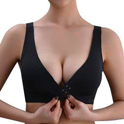 Damen Bh Ohne Bügel, Große Größen Push Up Starker Halt BH ohne Buegel Liftique Große Brüste Minimizer Sport BH Still Bh Seamless Nahtloser Bralette Wmbra Wohlfühl Gepolstertloser BH Bustier von LCpddajlspig