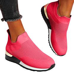 Damen Laufschuhe Sportschuhe Turnschuhe Sneaker Running Tennis Schuhe Freizeit Straßenlaufschuhe Fashion Atmungsaktiv Leichtgewichts Walkingschuhe Outdoor Fitness Jogging Wasserdicht Wander von LCpddajlspig