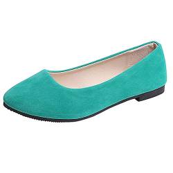 LCpddajlspig Ballerinas Damen Riemchenballerina Klassisch Atmungsaktiv Weiche Geschlossene Sportlich Elegant Balerinaschuhe Flach Schuhe Runde Zehe Bequem Freizeitschuhe Einfarbig Slip On Brautschuhe von LCpddajlspig