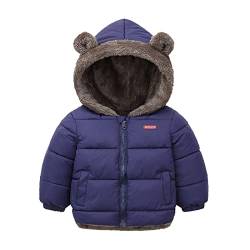 Winterjacke Baby, 86 Baumwolle Jacke Babyjacke Niedlich Winter 80 Übergangsjacke Mit Kapuze Mantel Neugeborene Wintermäntel Warme Jungen Mädchen Outdoor Steppjacke Daunenjacke Kinderjacke von LCpddajlspig