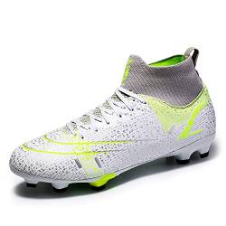 LDTSUP Fußballschuhe Herren High Top Spikes Cleats Athletics Trainingsschuhe Professionelle Fussballschuhe Outdoor Sport Football Schuhe Unisex von LDTSUP