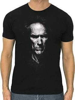Clint Eastwood Mens T Shirt T-Shirts & Hemden(Large) von LEARNE