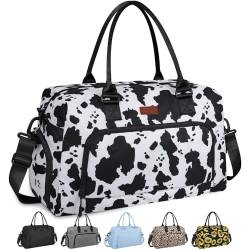 Weekender Taschen für Damen, LEBFEO Turnbeutel für Damen mit Schuhfach, persönliche Gegenstände, Reisetasche, Handgepäck, Übernachtung, Reisetasche, Krankenhaustasche für Arbeit und Lieferung, von LEBFEO