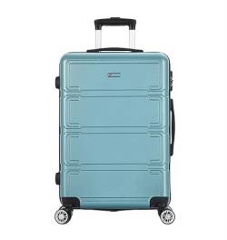 Koffer Trolley Reisegepäck, Mittelgroß, Groß, Glatt, Klein, Handgepäck, Bequem Und Leicht Reisekoffer Rollkoffer (Color : A, Size : 20inch) von LECOW