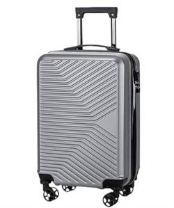 LECOW Koffer Trolley Aufgegebenes Gepäck, Hartschalenkoffer, 20-Zoll-Gepäck Mit Spinner-Rollen-Koffer Reisekoffer Rollkoffer (Color : D, Size : 20inch) von LECOW