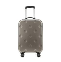 LECOW Koffer Trolley Erweiterbares Gepäck, Faltbare Koffer Mit Universalrädern, Zoll-Zahlenschloss Reisekoffer Rollkoffer (Color : G, Size : 20in) von LECOW