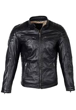 LEDERJACKE Herren Dante - Premium Lamm Brusttaschen von LEDERJACKE