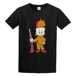 Men's Elmer Fudd Cotton T-Shirt XL von LEDONG