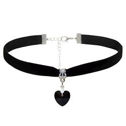 LEEINTO Herz-Anhänger-Halskette, Mädchen-Herz-Halsketten, Anhänger-Halskette, Herren-Halskette, Liebes-Halsketten, perfektes Geschenk für Männer und Kinder von LEEINTO