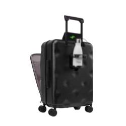 LEFEDA Tragbar Einfacher Gepäckkoffer, erweiterbar (nur 20 Zoll), PC-Trolley mit TSA-Schloss, große Kapazität für Geschäftsreise-Gepäckbox von LEFEDA
