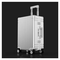 LEFEDA Tragbar Gepäckkoffer Alle Aluminium-Magnesium-Legierung 20/24 In PC-Trolley-Koffer TSA-Schloss Tragen Männer Frauen Geschäftsreise-Gepäckbox von LEFEDA