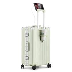 LEFEDA Tragbar Minimalistischer multifunktionaler Gepäckkoffer (nur 20/24 Zoll) PC-Trolley mit TSA-Schloss zum Tragen von Geschäftsreise-Gepäckbox von LEFEDA