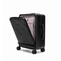 LEFEDA Tragbar Retro-Gepäckkoffer, erweiterbar (nur 20 Zoll), PC-Trolley mit TSA-Schloss, große Kapazität für Geschäftsreise-Gepäckbox von LEFEDA