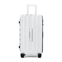 LEFEDA Tragbar Retro-Universal-Radgepäck-Koffer, Dicker, multifunktional, 24-Zoll-PC-Trolley, TSA-Schloss, für Geschäftsreise, Gepäckbox von LEFEDA