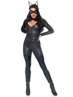 LEG AVENUE Damen Wicked Kitty Kost me, Schwarz, Small (EUR 36) von LEG AVENUE