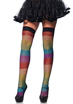 Leg Avenue Damen Rainbow Strumpfhose, mehrfarbig, One Size von LEG AVENUE
