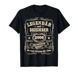 Legenden Dezember 2006 Geboren Jahrgang 2006 Geburtstag T-Shirt von LEGENDEN BAUJAHR 1930 - 2004 GEBURTSTAGSGESCHENKE