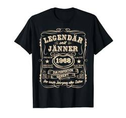 Legenden Jänner 1968 Geboren Jahrgang 1968 Geburtstag T-Shirt von LEGENDEN BAUJAHR 1930 - 2004 GEBURTSTAGSGESCHENKE