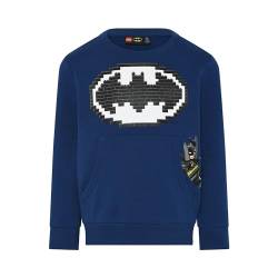 LEGO Batman Sweatshirt Jungen ohne Kaputze - 100% Baumwolle - LWSTORM 615 von LEGO