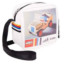 LEGO Crossbody Handbag, White, One Size von LEGO