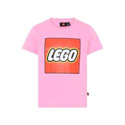 LEGO Jungen LWTAYLOR 601-T-SHIRT S/S T-Shirt,Light Pink, 92 von LEGO