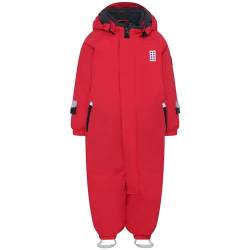 LEGO Jungen OVERALLS Lwjulian 711 - Snowsuit, Rot, 98 von LEGO