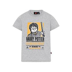 LEGO Unisex Harry Potter Lwtaylor 317 T-Shirt, 912 Grey Melange, 110 EU von LEGO