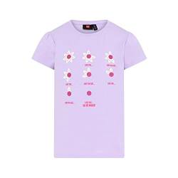 LEGO Unisex Mädchen Flowers Lwtaylor 300 T-Shirt, 604 Medium Purple, 152 EU von LEGO