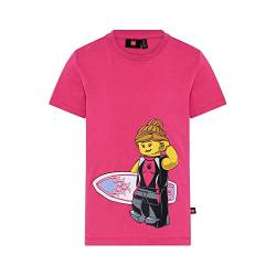 LEGO Unisex Mädchen Surfen Lwtaylor 311 T-Shirt, 432 Lilac Rose, 152 EU von LEGO