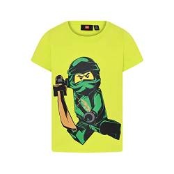 LEGO Unisex Ninjago Jungen Lloyd Lwtaylor 312 T-Shirt, 836 Lime Green, 140 EU von LEGO