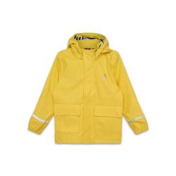 LEGO Unisex Regenmantel 100% wasserdicht LWJochy 201 Regenjacke, 207A Yellow w. Navy, 98 von LEGO