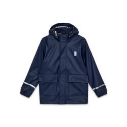 LEGO Unisex Regenmantel 100% wasserdicht LWJochy 201 Regenjacke, 590C Dark Navy, 128 von LEGO