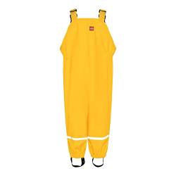 LEGO Wear Baby - Jungen Regenhose duplo Jungen Power 101-19452, Einfarbig, Gr. 104, Gelb (Yellow 225) von LEGO