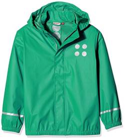 LEGO Wear Jungen Jonathan 101-RAIN Jacket Regenjacke, Grün (Light Green 835), 104 von LEGO