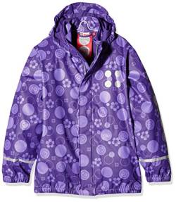 LEGO Wear Mädchen Jamaica 103-RAIN Jacket Regenjacke, Türkis (Dark Purple 690), 116 von LEGO