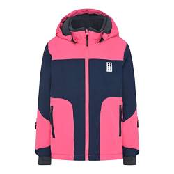 LEGO Wear Unisex Wear Mädchen Winterjacke Skijacke 12.000 Wassersäule Atmungsaktiv Lwjested 710 Regenjacke, 454, 116 EU von LEGO