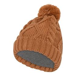 LEGO Wear Unisex Wear Unisex Kinder Wintermütze Strickmütze mit Bommel Lwadje 702 Beanie M TZE, 196, 52 EU von LEGO