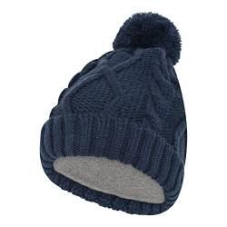 LEGO Wear Unisex Wear Unisex Kinder Wintermütze Strickmütze mit Bommel Lwadje 702 Beanie M TZE, 590, 48 EU von LEGO