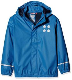 Lego Wear Jungen Jonathan 101 - Rain Jacket Regenjacke, Blau (Blue 556), 6 Jahre EU von LEGO