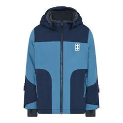 Lego Wear Unisex Lego Wear Jungen Unisex Winterjacke Skijacke 12.000 Wassersäule Atmungsaktiv Lwjested 710 Regenjacke, 523, 86 EU von LEGO