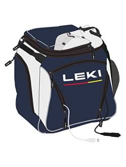 LEKI Bootbag Hot Blau, Snowboard-Rucksack, Größe 40l - Farbe True Navy Blue - Dawn Blue - Poppy Red, L von LEKI