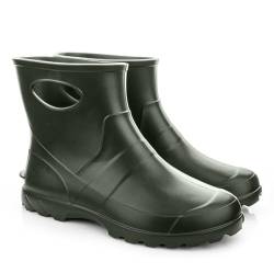 LEMIGO Unisex Sehr Leichte Garten Regenstiefel aus EVA Damen Herren Gummistiefel 36-47 EU (Grün, EU Schuhgrößensystem, Erwachsene, Numerisch, M, 42) von LEMIGO