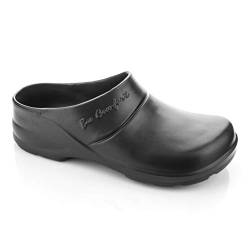 LEMIGO leichte Eva Clogs Gartenclogs Gartenschuhe Bio Comfort (37, schwarz) von LEMIGO