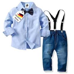 LEONARDINO Baby Jungen Bekleidung Set | Junge Gentleman Outfit für festliche Anlässe | Geburtstag | Hochzeit | Taufe | Urlaub | Alltag von LEONARDINO