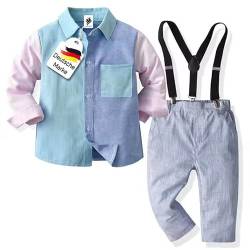 LEONARDINO Baby Jungen Bekleidung Set | Junge Gentleman Outfit für festliche Anlässe | Geburtstag | Hochzeit | Taufe | Urlaub | Alltag von LEONARDINO