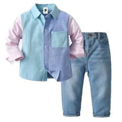 LEONARDINO Baby Jungen Bekleidung Set | Junge Gentleman Outfit für festliche Anlässe | Geburtstag | Hochzeit | Taufe | Urlaub | Alltag von LEONARDINO