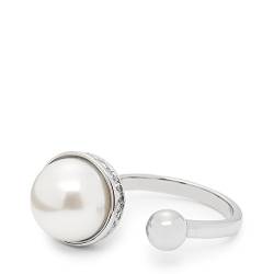 Leonardo Jewels Damen Ring Vero Edelstahl Perle beige Gr. 60 (19.1) 015823 von LEONARDO HOME