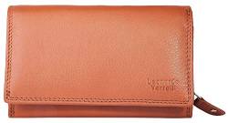 LEONARDO VERRELLI Damen – Geldbörse Echtleder Portemonnaie RFID 16x9,5cm 3000347 von LEONARDO VERRELLI