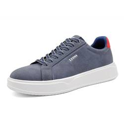 LEOSS ORIGINAL Herren-Sneaker mit Schnürung, atmungsaktiv und lässig, marine, 42 EU von LEOSS ORIGINAL